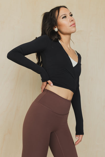 Wrap Me Long Sleeve